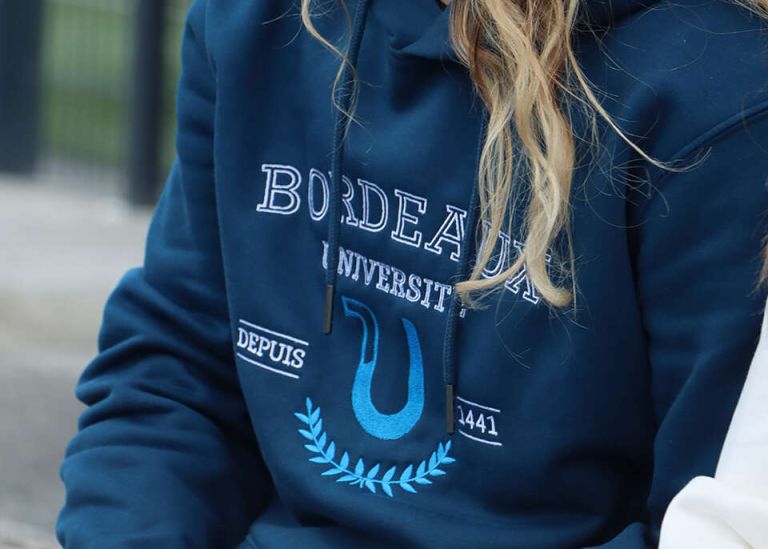 Photo de Sweat-shirt à capuche Bleu